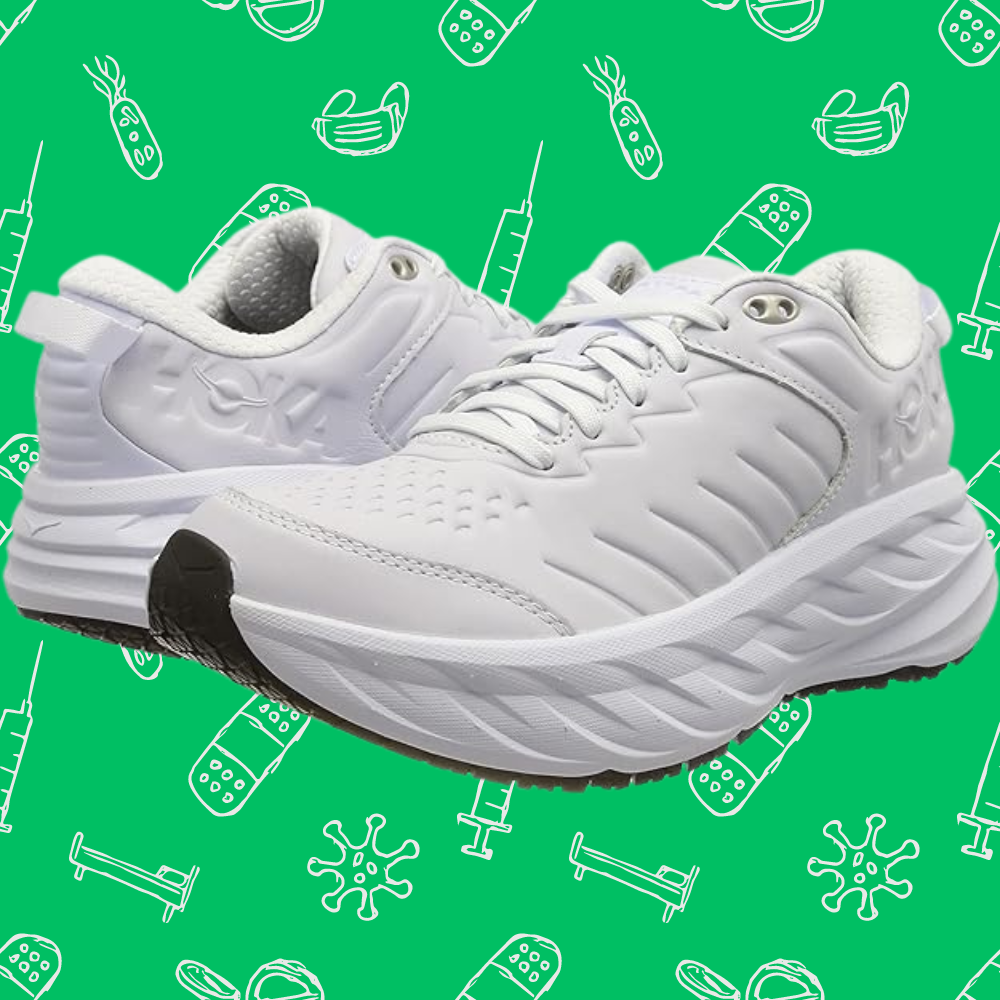 Comfy White Nursing Shoes for Tireless Healthcare Heroes